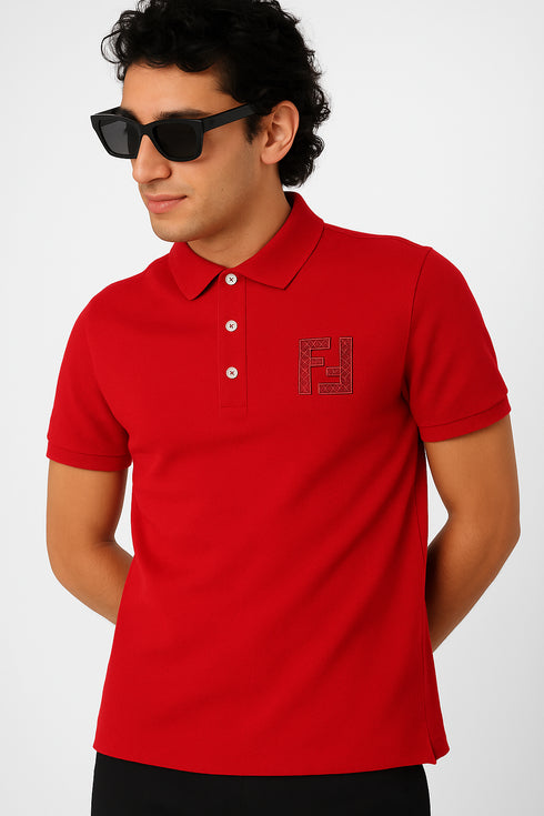 FENDI SIGNATURE POLO SHIRT