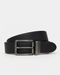 ARMANI EXCHANGE REVERSIBLE GENUINE LEATHER BELT – BLACK