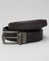 PRADA REVERSIBLE LEATHER BELT – BLACK & BROWN