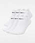 NIKE COTTON WITH DRI-FIT TECHNOLOGY SOCKS PACK OF 6 - WHITE