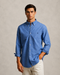 RL GARMENT-DYED OXFORD SHIRT - BLUE