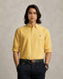 RL GARMENT-DYED OXFORD SHIRT - LIME YELLOW