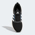 ADIDAS MEN'S BLACK & WHITE RUNNING SHOES WITH BLUE ACCENTS