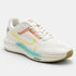 NIKE AIR ZOOM PEGASUS 40 MEN'S WHITE RUNNING SHOES WITH PASTEL ACCENTS