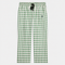 RALPH LAUREN CHECKED DRAWSTRING TROUSERS - LIGHT GREEN