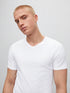 BOSS MEN’S CLASSIC V-NECK T-SHIRT – WHITE