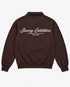 PULL&BEAR SURVEY OVERSIZED HALF ZIP SWEATSHIRT