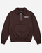 PULL&BEAR SURVEY OVERSIZED HALF ZIP SWEATSHIRT