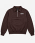 PULL&BEAR SURVEY OVERSIZED HALF ZIP SWEATSHIRT