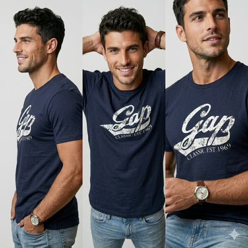 GAP CLASSIC EST.1969 GRAPHIC LOGO T-SHIRT