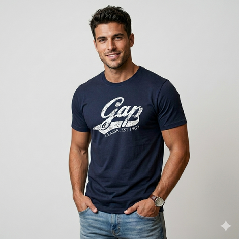 GAP CLASSIC EST.1969 GRAPHIC LOGO T-SHIRT
