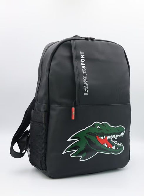 LACOSTE SPORT BACKPACK PRINTED WITH CROCODILE