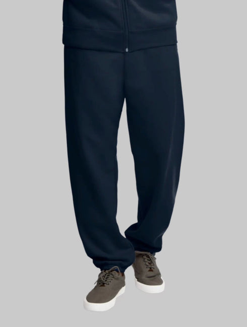 FRUIT OF THE LOOM EVERSOFT FLEECE ELASTIC BOTTOM SWEATPANTS