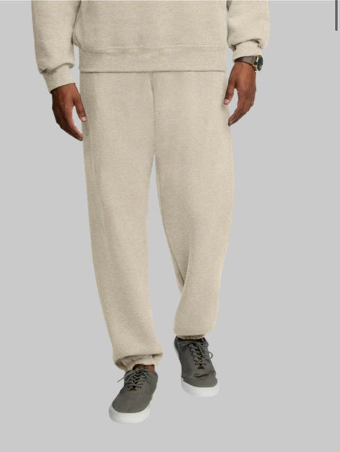 FRUIT OF THE LOOM EVERSOFT FLEECE ELASTIC BOTTOM SWEATPANTS