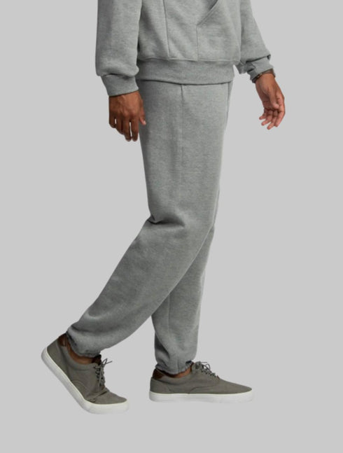 FRUIT OF THE LOOM EVERSOFT FLEECE ELASTIC BOTTOM SWEATPANTS
