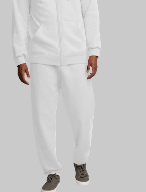 FRUIT OF THE LOOM EVERSOFT FLEECE ELASTIC BOTTOM SWEATPANTS