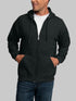 FRUIT OF THE LOOM EVERSOFT FLEECE FULL ZIP HOODIE SWEATSHIRT