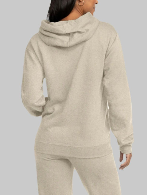 FRUIT OF THE LOOM EVERSOFT FLEECE FULL ZIP HOODIE SWEATSHIRT