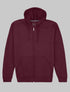 FRUIT OF THE LOOM EVERSOFT FLEECE FULL ZIP HOODIE SWEATSHIRT