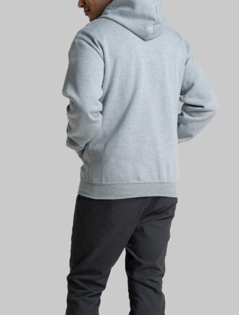 FRUIT OF THE LOOM EVERSOFT FLEECE FULL ZIP HOODIE SWEATSHIRT