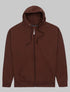 FRUIT OF THE LOOM EVERSOFT FLEECE FULL ZIP HOODIE SWEATSHIRT