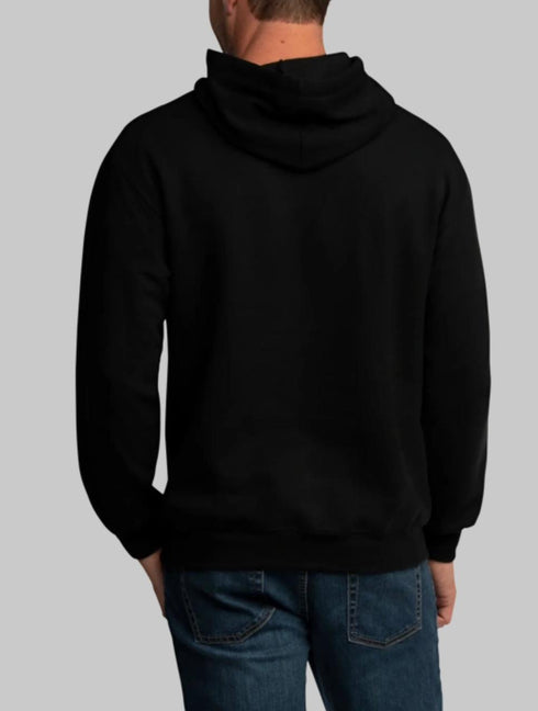 FRUIT OF THE LOOM EVERSOFT FLEECE PULLOVER HOODIE SWEATSHIRT