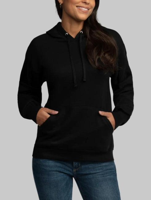 FRUIT OF THE LOOM EVERSOFT FLEECE PULLOVER HOODIE SWEATSHIRT