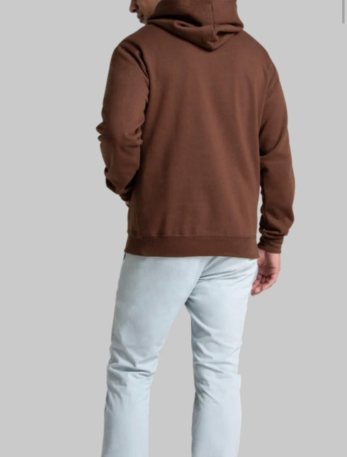 FRUIT OF THE LOOM EVERSOFT FLEECE PULLOVER HOODIE SWEATSHIRT