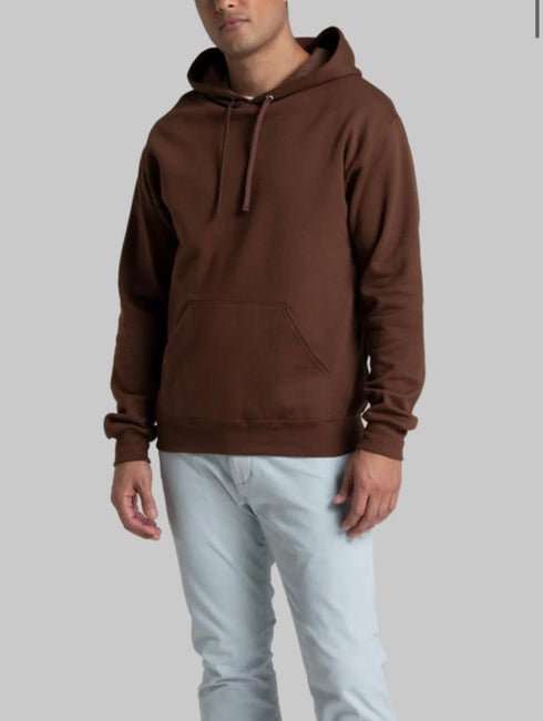 FRUIT OF THE LOOM EVERSOFT FLEECE PULLOVER HOODIE SWEATSHIRT