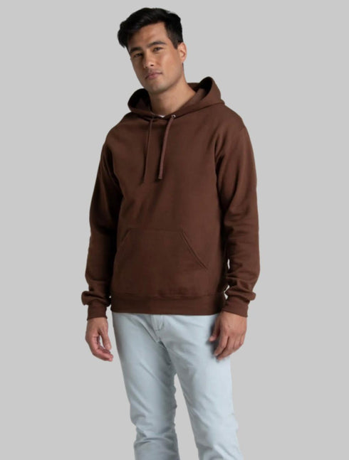 FRUIT OF THE LOOM EVERSOFT FLEECE PULLOVER HOODIE SWEATSHIRT