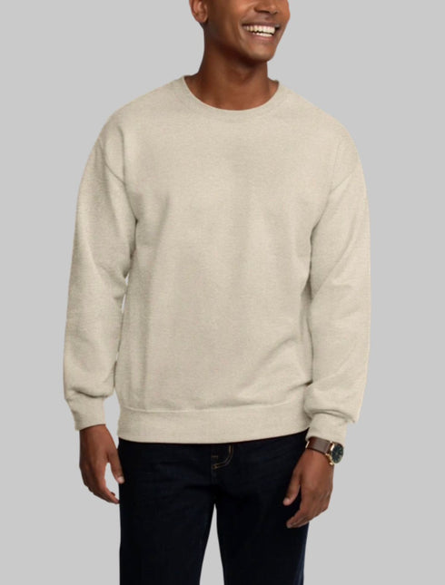 FRUIT OF THE LOOM EVERSOFT FLEECE CREW SWEATSHIRT
