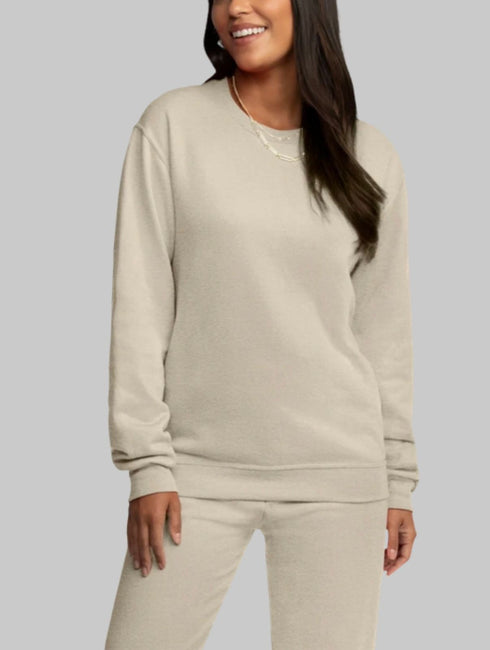 FRUIT OF THE LOOM EVERSOFT FLEECE CREW SWEATSHIRT