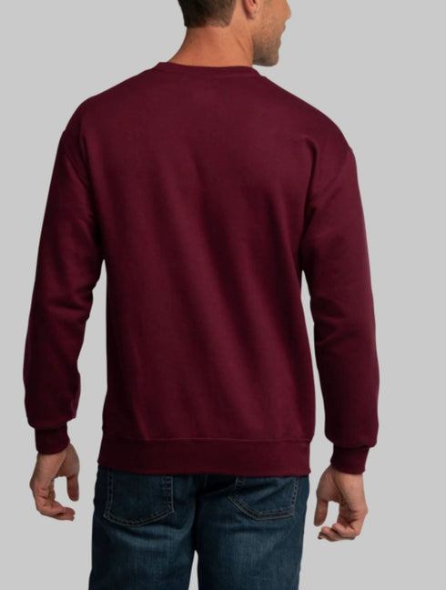 FRUIT OF THE LOOM EVERSOFT FLEECE CREW SWEATSHIRT