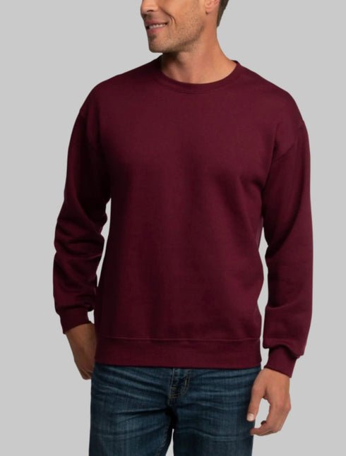 FRUIT OF THE LOOM EVERSOFT FLEECE CREW SWEATSHIRT