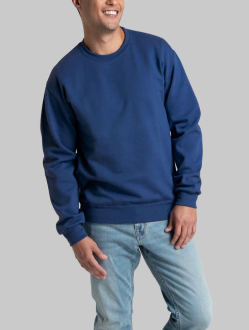 FRUIT OF THE LOOM EVERSOFT FLEECE CREW SWEATSHIRT