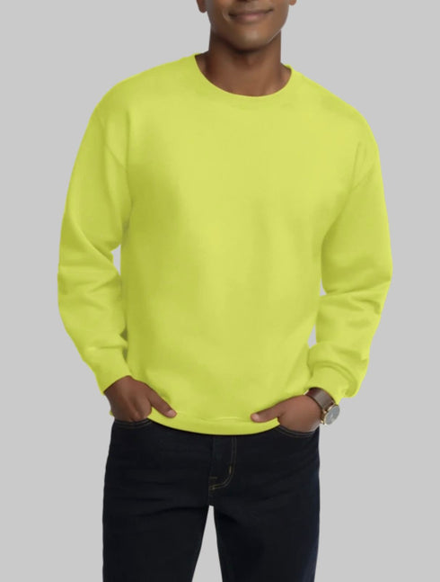 FRUIT OF THE LOOM EVERSOFT FLEECE CREW SWEATSHIRT