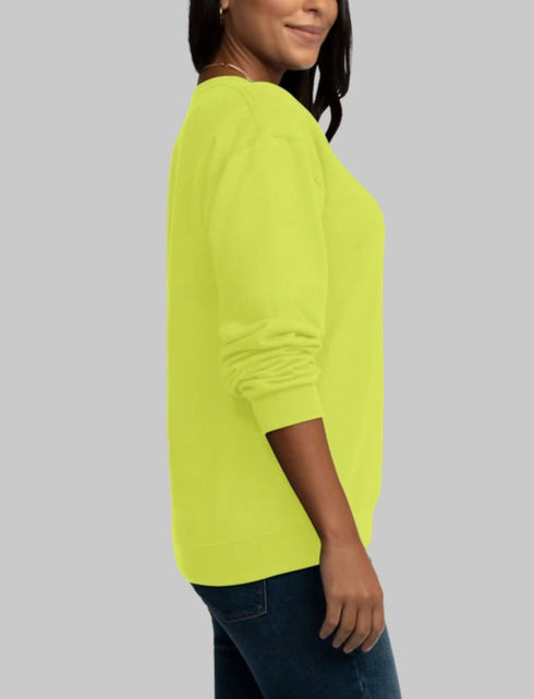 FRUIT OF THE LOOM EVERSOFT FLEECE CREW SWEATSHIRT