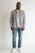 NEXT CHECK BRUSHED FLANNEL SHIRT
