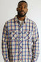 NEXT CHECK BRUSHED FLANNEL SHIRT