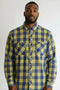 NEXT CHECK BRUSHED FLANNEL SHIRT
