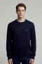 POLO RALPH LAUREN MESH-KNIT COTTON CREWNECK SWEATER JUMPER