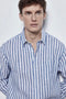 JACK&JONES STRIPE LINEN BLEND SHIRT