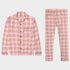 ZEEMAN FLANNEL NIGHTSUIT PAJAMAS - LIGHT PINK