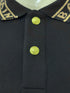 BALMAIN SLIM FIT LOGO PATCH POLO SHIRT