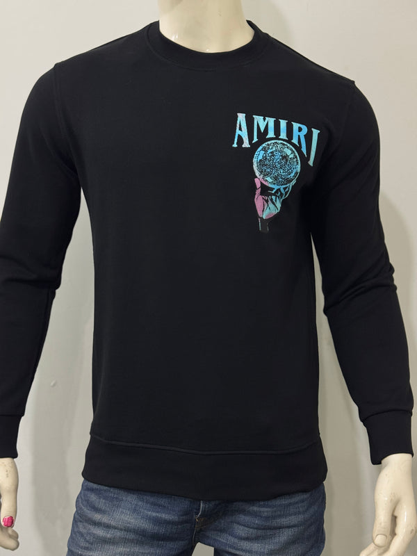 AMIRI CRYSTAL BALL PRINTED SWEATSHIRT