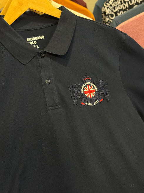 GIORDANO MONOGRAM POLO T-SHIRT