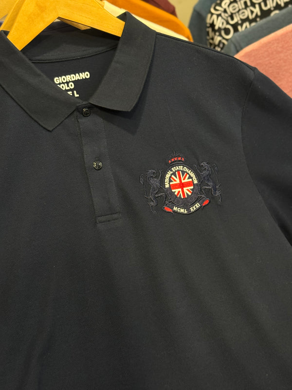 GIORDANO MONOGRAM POLO T-SHIRT