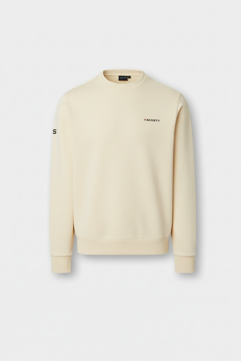 HACKETT MINIMAL LOGO CREWNECK SWEATSHIRT