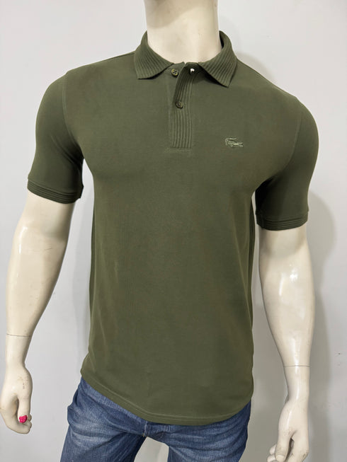 LACOSTE CLASSIC PIQUÉ POLO – OLIVE