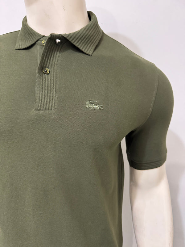LACOSTE CLASSIC PIQUÉ POLO – OLIVE